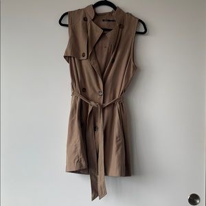Longline trench style vest